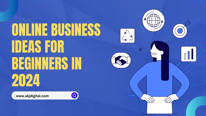 online business ideas for beginners